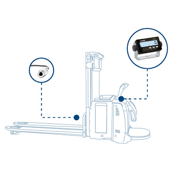 ELP hydraulic weighing kit for forklifts